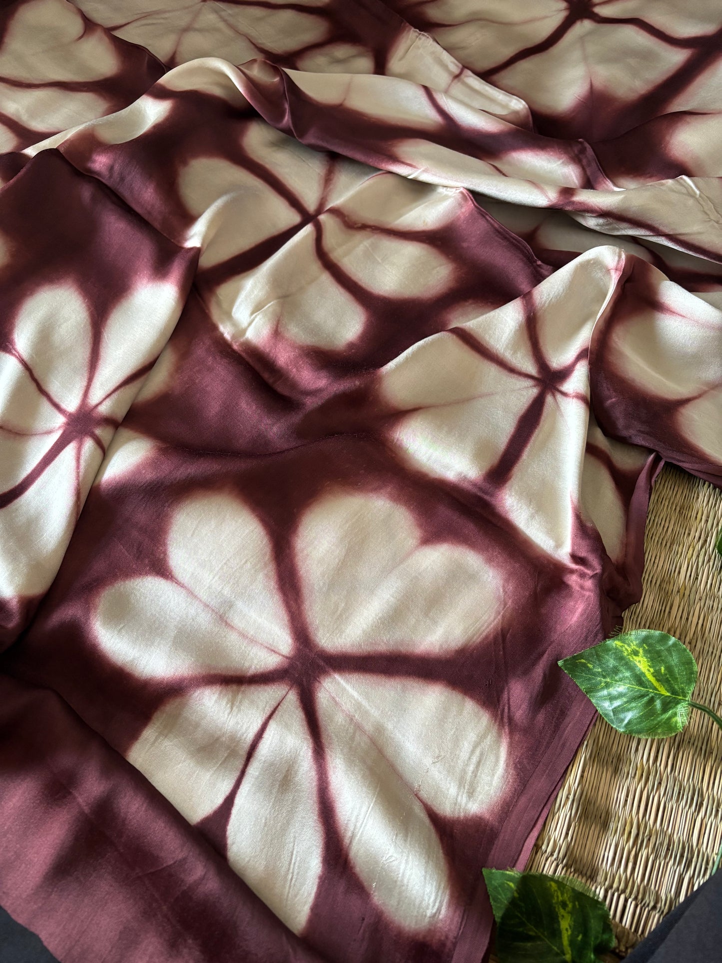 Modal Clamp Ajarakh Saree