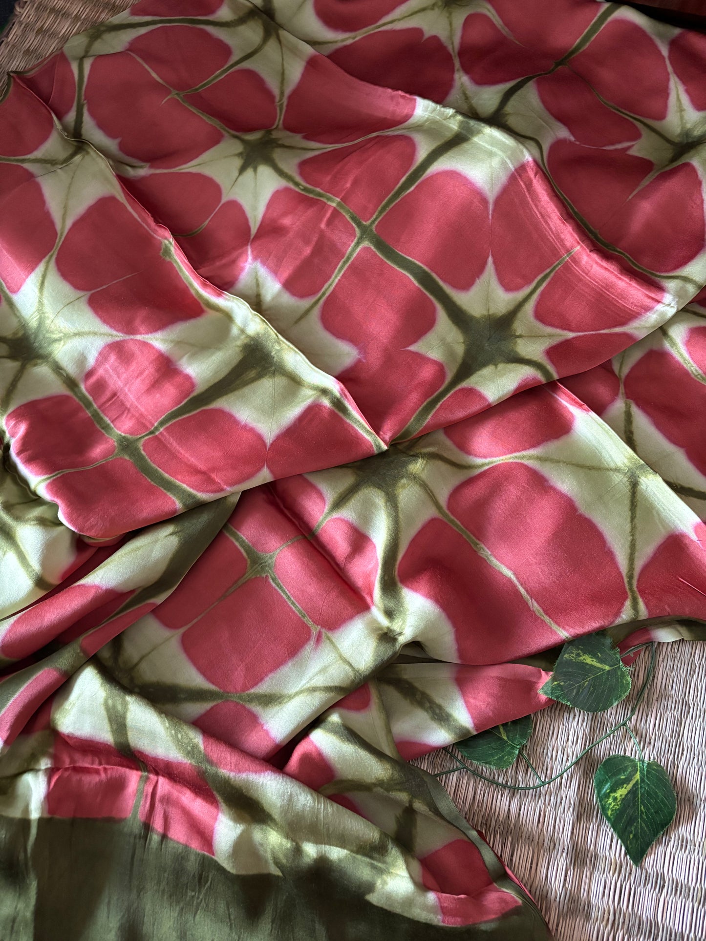 Modal Clamp Ajarakh Saree