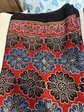 Modal Ajrakh Saree